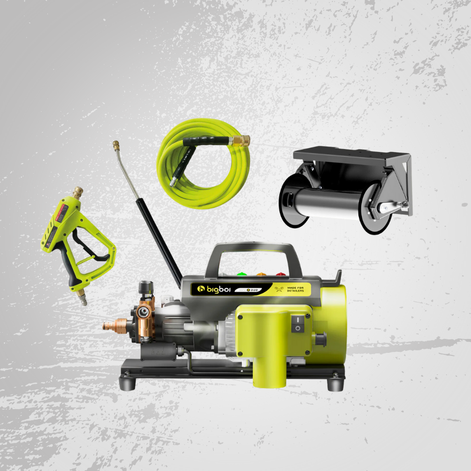 WashR DUO Fixed Mount Bundle
